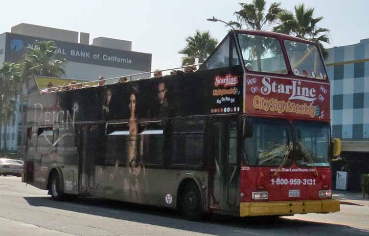 Star Line New Flyer D40LF City Sightseeing open top 333